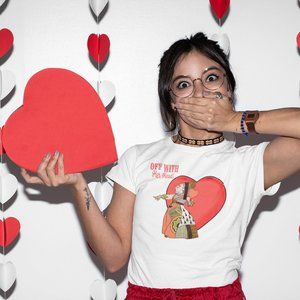 Alice In Wonderland Queen of Hearts T-Shirt/Clothing/Graphic Tees/T-Shirt